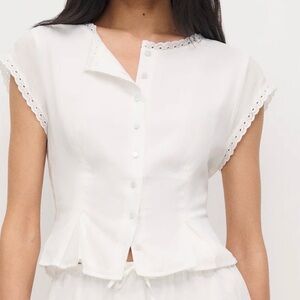 Reformation Valletta top